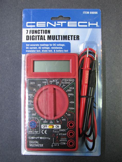 cen-tech digital multimeter 69096 manual - Meridian Home Design