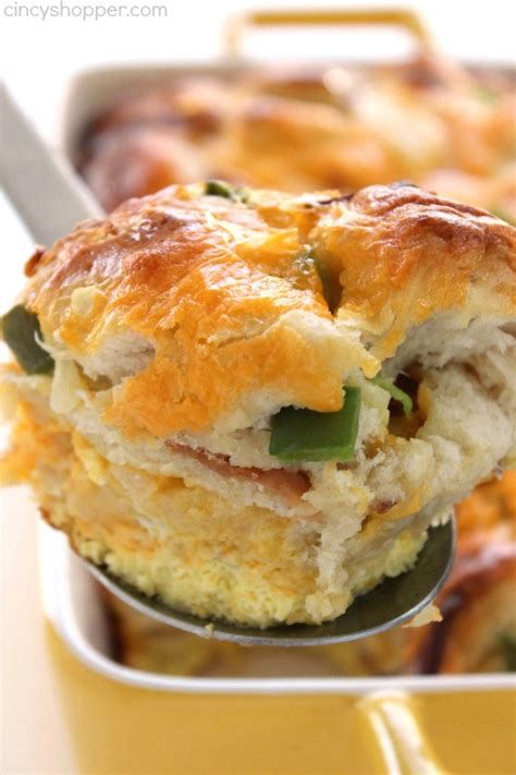 Bacon Egg & Cheese Biscuit Breakfast Casserole - CincyShopper