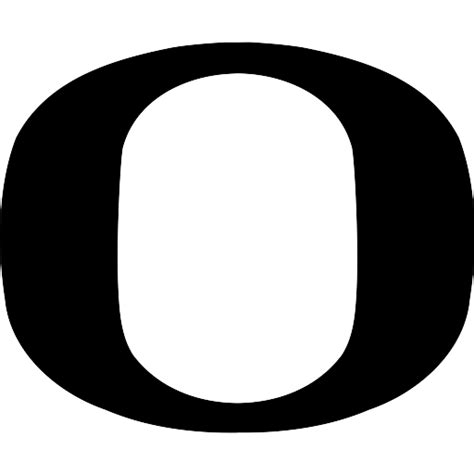 University of Oregon O logo vector SVG, PNG download free