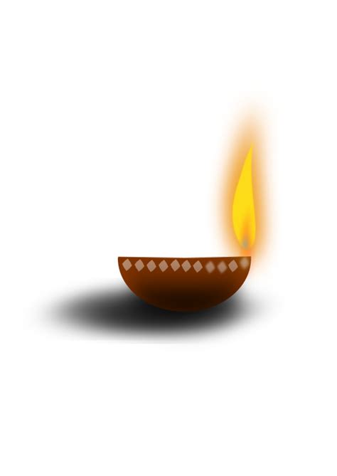 Earthen Lamp - Openclipart