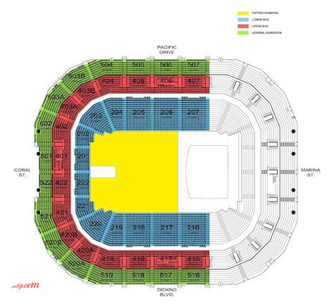 Mall Of Asia Arena Floor Plan | Viewfloor.co