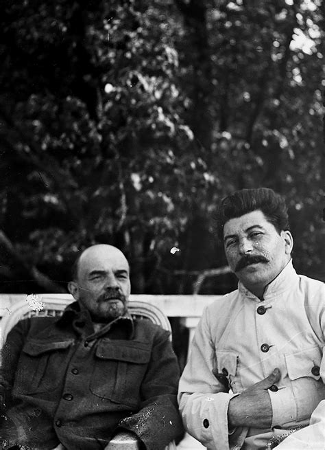 Lenin and Stalin, 1922 : r/OldSchoolCool