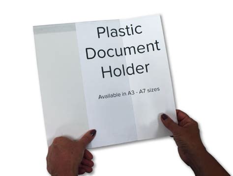 Plastic Document Holder - Visco