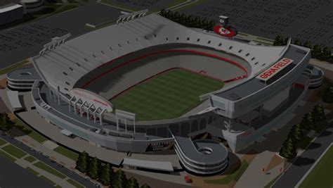 Arrowhead Stadium GEHA Field 3D model - TurboSquid 2020093