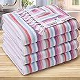 Amazon.com: Colorful Bath Towels - Cotton | Soft | Lightweight | 500GSM | Absorbent, Decorative ...