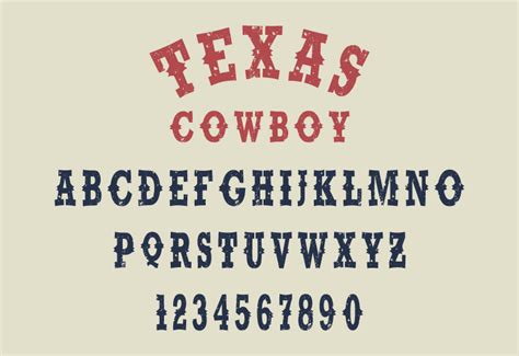 Texas Cowboy font | free download for WEB