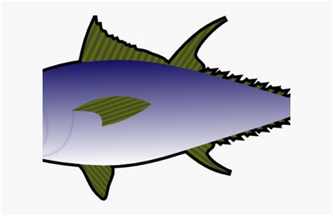 Tuna Fish Clip Art - Tuna Fish Clipart, HD Png Download - kindpng