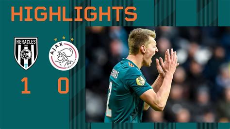 Highlights Heracles Almelo - Ajax | Eredivisie - YouTube