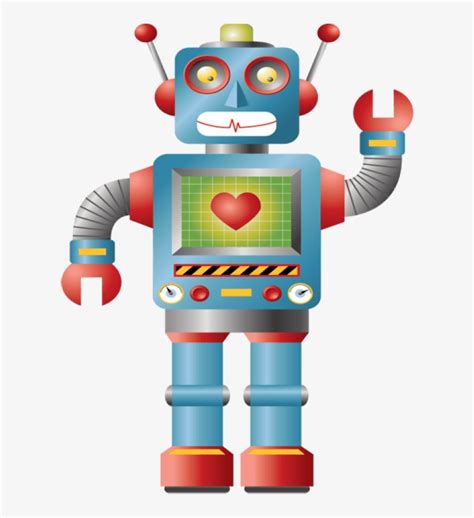 Colorful Clipart Robot Robot Clipart Png Free Transparent Png | The ...