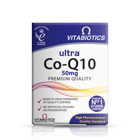 Ultra CoQ10 Supplement | Ubiquinone | Vitabiotics®