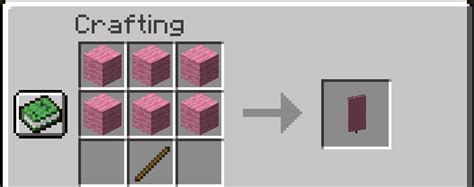 Minecraft Banner Crafting Recipes