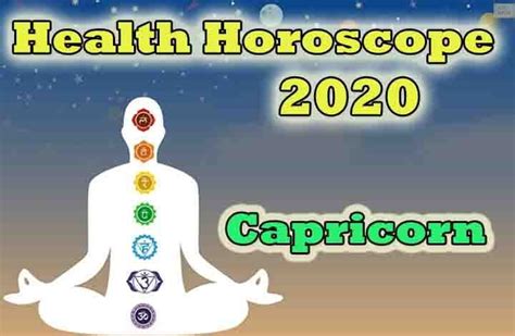 Capricorn Health Horoscope 2020 Predictions - AstroKapoor