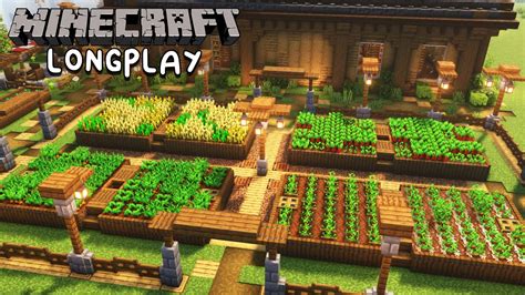 Minecraft Survival [1.19]: Relaxing Longplay #28 - Vegetable Garden (No ...