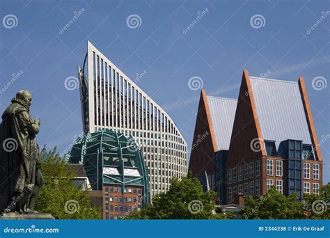 The Hague skyline 1 stock photo. Image of background, buildings - 2344238