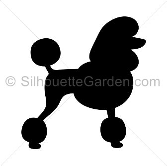 Poodle Silhouette - Free Clip Art, Printable, and Vector Downloads