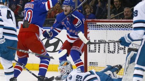 Panarin has 3 goals and 1 assist, Quick wins again as Rangers edge Sharks 6-5 - Sunday, December ...