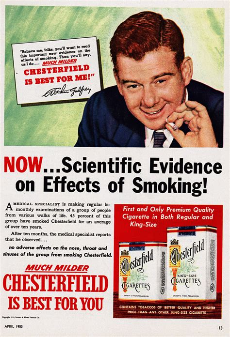 12 health lies cigarette ads