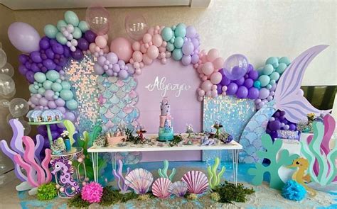 Mermaid Birthday Party Ideas | Photo 1 of 23 | Mermaid birthday party ...