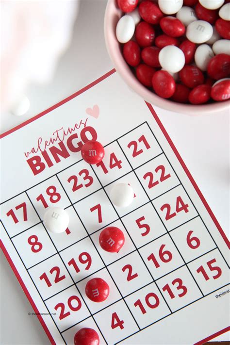 Valentine Bingo - The Idea Room