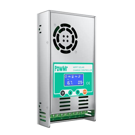 Buy PowMr MPPT Solar Charge Controller 60 amp 48V 36V 24V 12V Auto - Max 160VDC Input, LCD ...