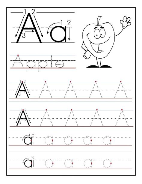 Trace Letter A Sheets to Print | Alphabet worksheets free, Letter recognition worksheets, Abc ...