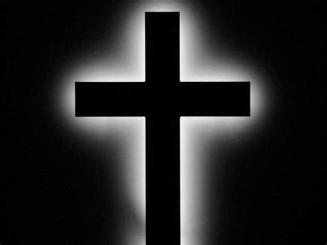 Download Black Cross Glowing Wallpaper | Wallpapers.com