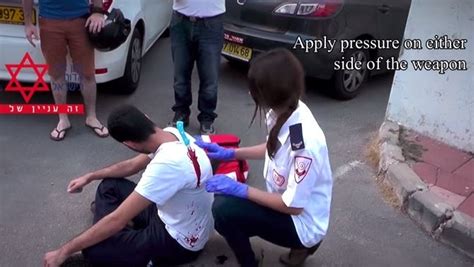 MDA releases video on how to treat stab victims | The Times of Israel