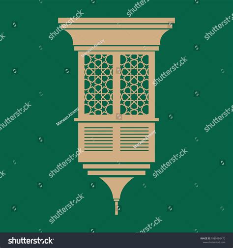 Jeddah Old Windows Rushan Mashrabiya Stock Vector (Royalty Free) 1989180470 | Shutterstock