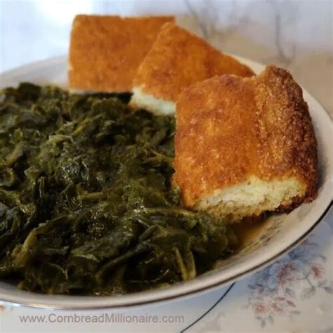 Smoky Collard Greens - Cornbread Millionaire