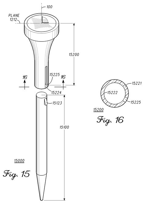 Patent US20100279798 - Golf Tee And Methods To Manufacture Golf Tees ...