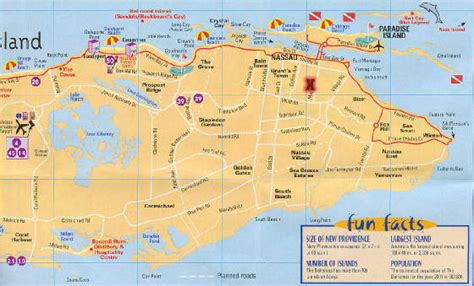 Maps of Nassau, New Providence - Bahamas!