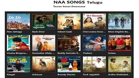 Naa Songs Telugu: A Simple Definition South Songs - A Total News