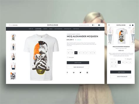 Product detail page Simple project by Marco Lopes Ecommerce Web Design ...