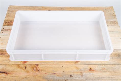 Plastic Delivery Tray in White - Buy Online Now | Creeds Direct