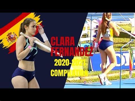 Clara Fernández Ortiz Spanish Pole Vaulter *One Athlete*2021-2020 Compilation - YouTube ...