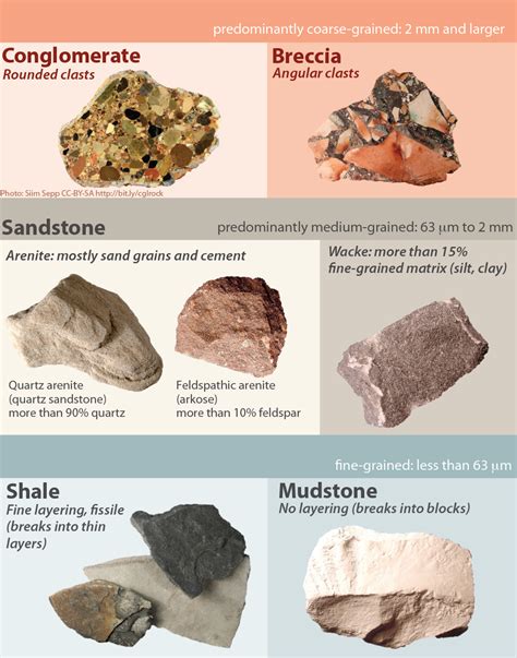 Image result for chart Classification of chemical sedimentary rocks | Sedimentary rocks, Rock ...