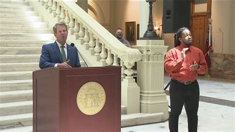 Brian Kemp defends Georgia Covid record after report | 11alive.com