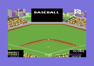 [CSDb] - World Series Baseball by Terrestrial Breakin' Company