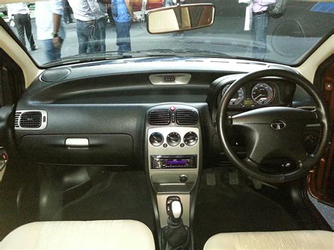 2013 Tata Indigo eCS dual tone dashboard