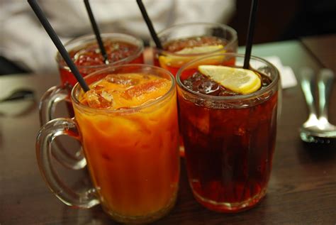 Ice Milk and Lemon Teas - Chilli Cafe | Complimentary drinks… | Flickr