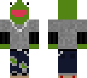 Kermit the Frog Cool dude | Minecraft Skin