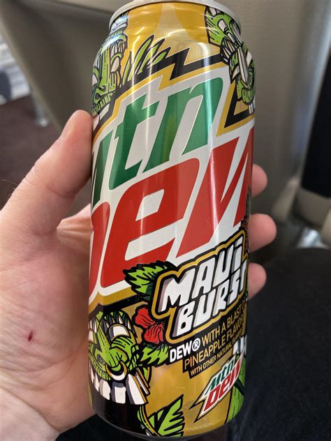 Mountain Dew Maui Burst : r/energydrinks