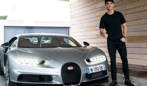 Cristiano Ronaldo Tests the Bugatti Chiron...Is It His?