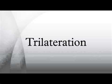 Trilateration - YouTube