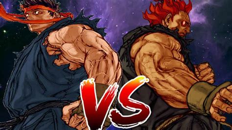 EVIL RYU VS AKUMA : r/StreetFighter