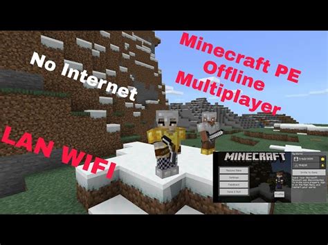 How to play multiplayer on Minecraft PE (Bedrock)