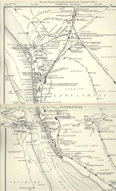 Liverpool Railway Map - Liverpool UK • mappery