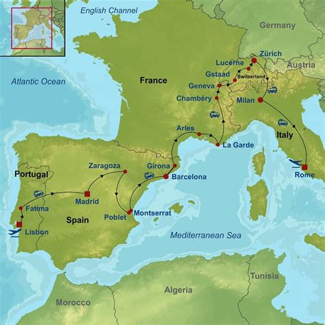 Map Spain France Italy Switzerland – Get Latest Map Update