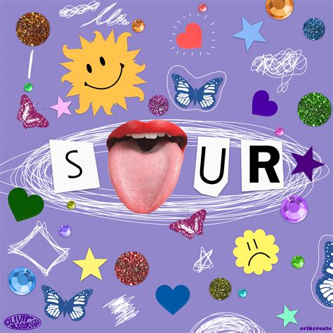 Olivia Rodrigo - “Sour” Album Cover Concept (1) | Images :: Behance