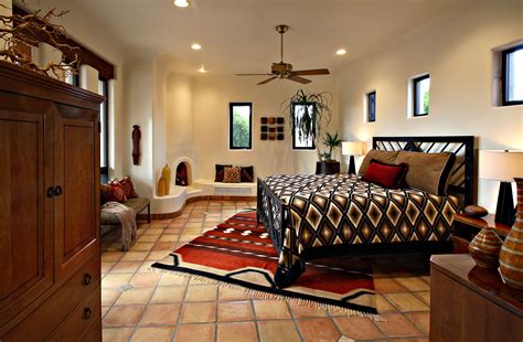 Santa Fe Inspired Bedroom – Pawling Interior Design